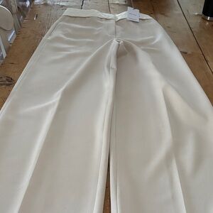 Reiss Off-White Elegant Trousers